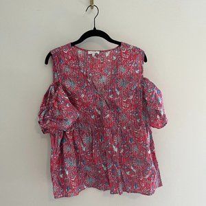 Lucky Brand Off-The-Shoulder Blouse
